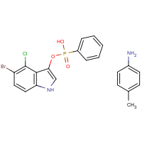 CAS:1171461-61-2 | BI5949 | 5-Bromo-4-chloro-3-indolyl phenyl phosphonate, p-toluidine salt