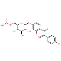 CAS: 71385-83-6 | BIA713 | 6"-O-Acetyldaidzin