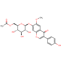 CAS:73566-30-0 | BIA736 | 6"-O-Acetylglycitin