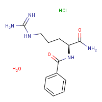 CAS:  | BIB1031 | N-Benzoyl-L-argininamide hydrochloride monohydrate