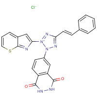 CAS:38116-89-1 | BIB1225 | 2-(2'-Benzothiazolyl)-5-styryl-3-(4'-phthalhydrazidyl)tetrazolium chloride