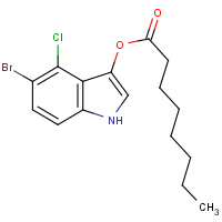 CAS: 129541-42-0 | BIB1401 | 5-Bromo-4-chloro-3-indolyl caprylate