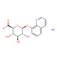 CAS: 207728-71-0 | BIB6070 | 8-Hydroxyquinoline-beta-D-glucuronic acid, sodium salt