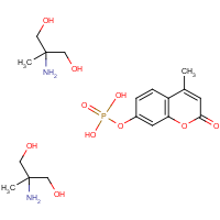 CAS:107475-10-5 | BIB6115 | 4-Methylumbelliferyl phosphate, bis(2-amino-2-methyl-1,3-propanediol) salt