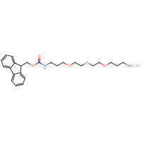 CAS: 868599-75-1 | BIBP1035 | Fmoc-1-amino-4,7,10-trioxa-13-tridecanamine.HCl