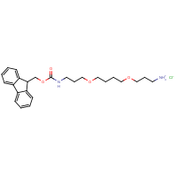 CAS:1274891-99-4 | BIBP1036 | Fmoc-1-amino-4,9-dioxa-12-dodecanamine.HCl