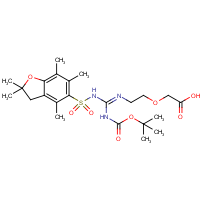 CAS: 1263049-05-3 | BIBP1057 | N-Pbf,N'-Boc-amidino-AEA
