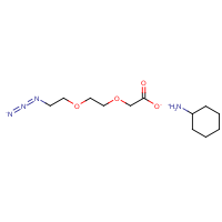 CAS: 2098500-94-6 | BIBP1063 | 8-Azido-3,6-dioxaoctanoic acid CHA salt