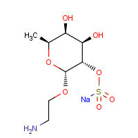 CAS:  | BICL2015 | 2-Aminoethyl 2-O-sulfo-α-L-fucopyranoside sodium salt