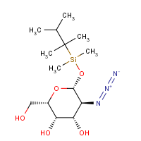 CAS:1653990-08-9 | BICL2016 | 2-Azido-2-deoxy-1-O-(thexyldimethylsilyl)-?-L-fucopyranose