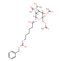 CAS:56146-88-4 | BICL2041 | 2-Acetamido-3,4,6-tri-O-acetyl-N-(N-Cbz-?-aminocaproyl)-2-deoxy-?-D-glucopyranosylamine