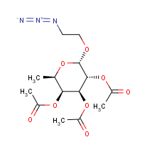 CAS:  | BICL2055 | 2-Azidoethyl 2,3,4-tri-O-acetyl-6-deoxy-?-D-galactopyranoside