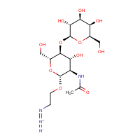 CAS:338971-38-3 | BICL2073 | 2-Azidoethyl 2-acetamido-2-deoxy-4-O-?-D-galactopyranosyl-?-D-glucopyranoside