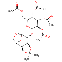 CAS:127527-87-1 | BICL2075 | 1,6-Anhydro-3,4-O-isopropylidene-2-O-(2,3,4,6-tetra-O-acetyl-?-D-galactopyranosyl)-?-D-galactopyrano