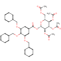 CAS: 79815-03-5 | BICL2106 | 1-O-(3,4,5-Tri-O-benzyl)-galloyl ?-D-glucopyranoside tetraacetate