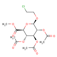 CAS: 6386-29-4 | BICL2153 | 2-Chloroethyl 2,3,4-tri-O-acetyl-β-D-glucopyranosiduronic acid methyl ester