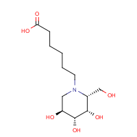 CAS:1240479-07-5 | BICL2156 | N-(5-Carboxypentyl)-1-deoxygalactonojirimycin