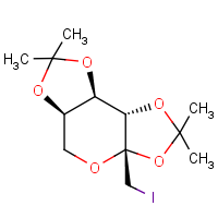 CAS: 38084-03-6 | BICL2172 | 1-Deoxy-1-iodo-2,3:4,5-di-O-isopropylidene-β-D-fructopyranose