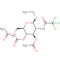 CAS:169557-88-4 | BICL2239 | Ethyl 3,4,6-tri-O-acetyl-2-deoxy-1-thio-2-trichloroacetylamino-?-D-glucopyranoside