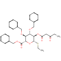 CAS:  | BICL2243 | Ethyl 3,4-di-O-benzyl-2-O-levulinoyl-1-thio-?-D-glucopyranosiduronic acid benzyl ester