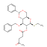 CAS: 889129-00-4 | BICL2257 | Ethyl 3-O-benzyl-4,6-O-benzylidene-2-O-levulinoyl-1-thio-?-D-glucopyranoside