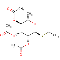 CAS:125520-01-6 | BICL2258 | Ethyl 2,3,4-tri-O-acetyl-1-thio-?-L-rhamnopyranoside