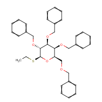 CAS: 125411-99-6 | BICL2265 | Ethyl 2,3,4,6-tetra-O-benzyl-1-thio-?-D-galactopyranoside