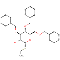 CAS:162600-08-0 | BICL2267 | Ethyl 3,4,6-tri-O-benzyl-1-thio-?-D-galactopyranoside