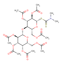 CAS:19200-34-1 | BICL2314 | 2,3,6,2',3',4',6'-Hepta-O-acetyl-1-thio-?-D-lactose 1-(dimethylcarbamodithioate)