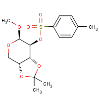 CAS:79549-20-5 | BICL2354 | Methyl 3,4-O-isopropylidene-2-O-tosyl-?-D-arabinopyranoside