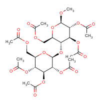 CAS: 30021-60-4 | BICL2355 | Methyl ?-D-cellobioside heptaacetate