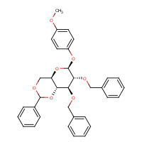 CAS: 1884592-53-3 | BICL2370 | 4-Methoxyphenyl 2,3-di-O-benzyl-4,6-O-benzylidene-?-D-glucopyranoside