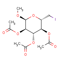 CAS:6304-96-7 | BICL2371 | Methyl 2,3,4-tri-O-acetyl-6-deoxy-6-iodo-?-D-glucopyranoside