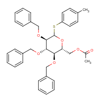 CAS:  | BICL2380 | 4-Methylphenyl 6-O-acetyl-2,3,4-tri-O-benzyl-1-thio-D-glucopyranoside