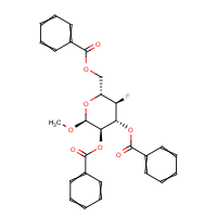 CAS:84065-98-5 | BICL2393 | Methyl 2,3,6-tri-O-benzoyl-4-deoxy-4-fluoro-α-D-glucopyranoside