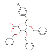 CAS:1400906-88-8 | BICL2397 | 4-Methylphenyl 2,3,4-tri-O-benzyl-1-thio-β-D-glucopyranosiduronic acid