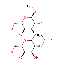 CAS:128396-53-2 | BICL2417 | Methyl 3-O-(2-acetamido-2-deoxy-?-D-galactopyranosyl)-?-D-galactopyranoside