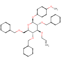CAS: 247027-78-7 | BICL2424 | 4-Methoxyphenyl 3-O-allyl-2,4,6-tri-O-benzyl-?-D-galactopyranoside
