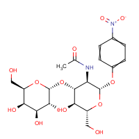 CAS: 57467-13-7 | BICL2480 | 4-Nitrophenyl 2-acetamido-2-deoxy-3-O-?-D-galactopyranosyl-?-D-glucopyranoside