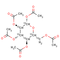 CAS: 213020-65-6 | BICL2500 | 1,2,3,4,6-Penta-O-acetyl-β-D-glucopyranose-1,2,3,4,5,6-13C6
