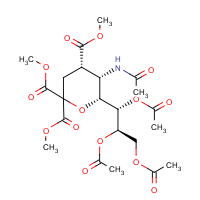CAS: 73208-82-9 | BICL2510 | 2,4,7,8,9-Penta-O-acetyl-N-acetylneuraminic acid methyl ester