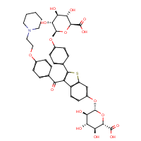 CAS:182507-20-6 | BICL2518 | Raloxifene 4',6-di-O-β-D-glucuronide