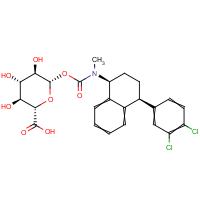 CAS: 119733-44-7 | BICL2527 | Sertraline carbamoyl-?-D-glucuronide