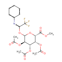 CAS:869996-05-4 | BICL2576 | 2,3,4-Tri-O-acetyl-1-(N-phenyl)trifluoroacetimidoyl-D-glucopyranuronic acid methyl ester