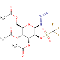 CAS:1159265-99-2 | BICL2595 | 3,4,6-Tri-O-acetyl-2-O-trifluoromethanesulfonyl-?-D-mannopyranosyl azide