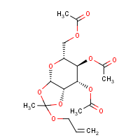 CAS:136944-74-6 | BICL2601 | 3,4,6-Tri-O-acetyl-1,2-O-(1-alloxyethylidene)-?-D-mannopyranose