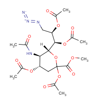 CAS: 219814-64-9 | BICL2603 | 2,4,7,8-Tetra-O-acetyl-9-azido-9-deoxy-N-acetylneuraminic acid methyl ester