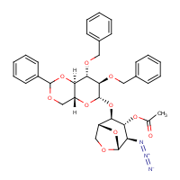 CAS: 99541-23-8 | BICL4014 | 3-O-Acetyl-1,6-anhydro-2-azido-2',3'-di-O-benzyl-4',6'-O-benzylidene-2-deoxy-beta-D-cellobiose