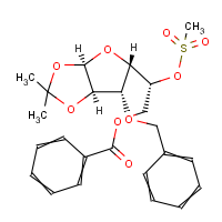 CAS:134198-40-6 | BICL4045 | 6-O-Benzoyl-3-O-benzyl-1,2-O-isopropylidene-5-O-mesyl-alpha-D-glucofuranose