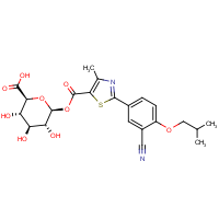 CAS: 1351692-92-6 | BICL4103 | Febuxostat-acyl-beta-D-glucuronide